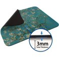 thumbnail image 4 of , Pretty Impression Art Mouse Mats, Starry Night of Van Gogh , Non-Slip Rubber Base , Waterproof Office s, for PC Computers Laptop, 7.9 x 9.8 x 0.1 Inch, 4 of 7