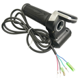 thumbnail image 2 of 3X Bike Twist Throttle for Electric Bike Throttle 36V Gas Handle Throttle LCD Display Lock Key, 2 of 7
