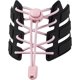 thumbnail image 1 of Cordones elásticos sin atar (cada uno/48 pulgadas, 1 par) Cordones elásticos de látex para zapatillas de deporte para niños y adultos Xemadio WMZL-1918-9, 1 of 7