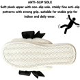 thumbnail image 3 of CHICVOMEY House Slippers for women Plush Memory Foam Indoor Shoes with Bow Cute Fuzzy House shoes, 3 of 8