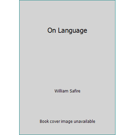 On Language [Paperback - Used]