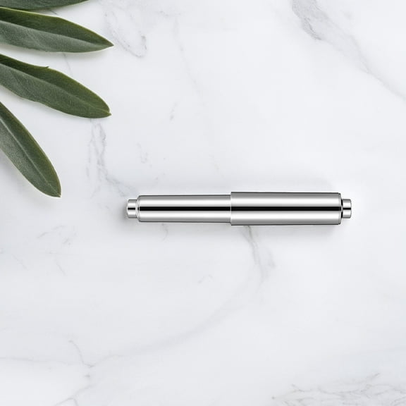 WHAMVOX 4PCS Toilet Paper Holder Roller Plastic Toilet Tissue Flexible Holder Replacement Bathroom Plastic Spring Loaded Insert Spindle