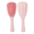thumbnail image 5 of Unique Bargains 1 Pc Long Handle Massage Hair Brush for Head Massage 8.46"x2.76"x1.18" Pink, 5 of 6