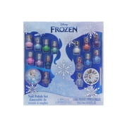 Disney Frozen - Townley Girl Non-Toxic Peel-Off Nail Polish Set for Girls, Ages 3+ (18 CT)