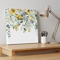 thumbnail image 4 of Ships Next Day Canvas Wall Art 10"x10",Flowers Eucalyptus Wood Framed Canvas Print Painting,Rustic Botanical Daisy Leaves Floral Ready to Hang Small Picture Wall Decor for Home Kitchen Nursery Office, 4 of 9