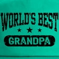 thumbnail image 2 of CafePress - World's Best Grandpa Cap - Adjustable 100% Brushed Unisex Casual Cotton Baseball Cap, Beige, 1, 2 of 2