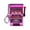 Light Pink, variant on Miniature Fruit Slot Machines Keychain Plastic Prize Toy Keyring Pendant Jewelry Easy Carry Entertainment Gadget