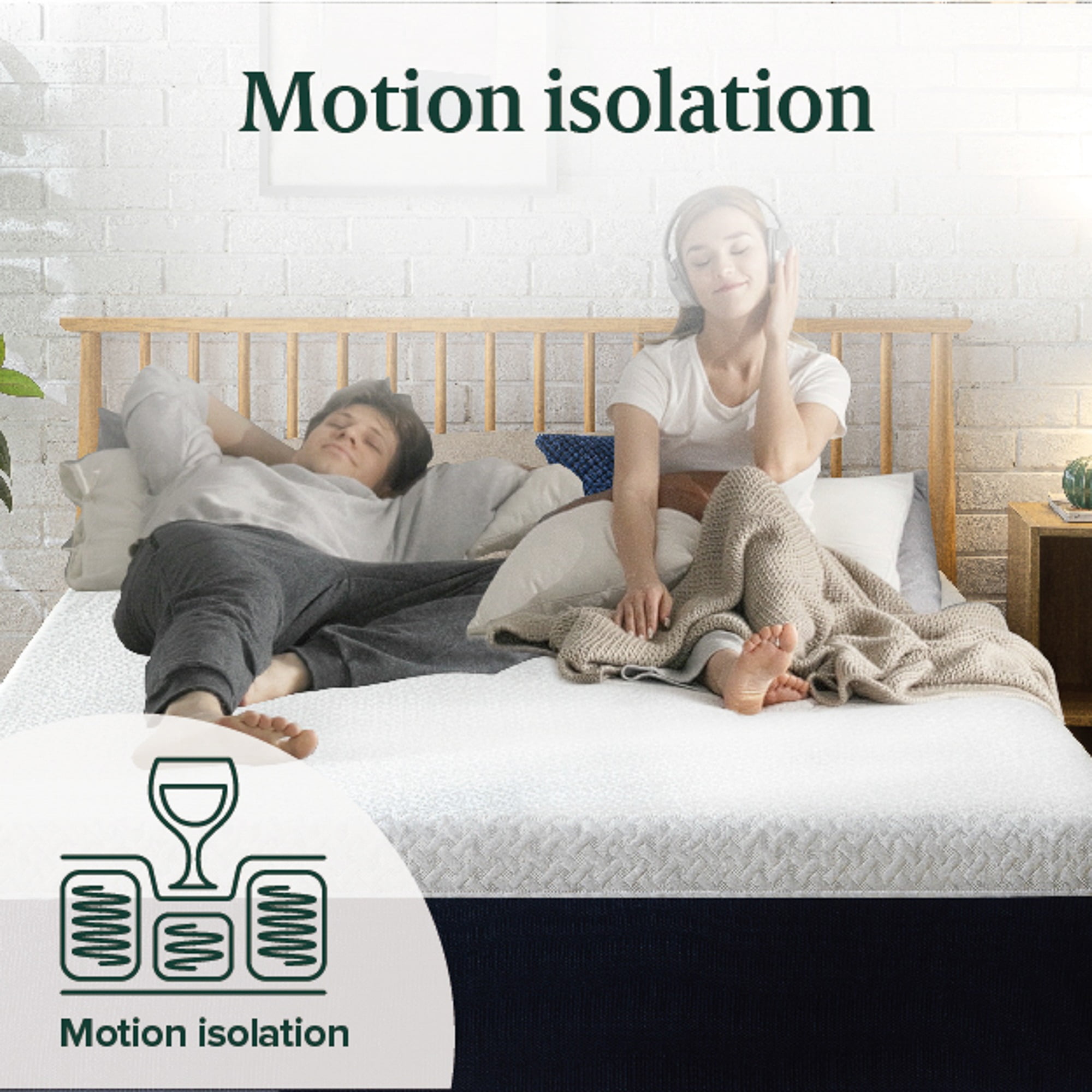 Matelas hybride Zinus Cooling Comfort de 8 pouces