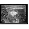 thumbnail image 2 of Historic Framed Print, ARLINGTON NATIONAL CEMETERY. VIEWS OF ARLINGTON FROM THE AIR, CENTERING THE MEMORIAL AMPHITHEATRE, 17-7/8" x 21-7/8", 2 of 9