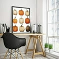 thumbnail image 2 of Nawypu Pumpkins Wall Art Watercolor Pumpkin Print Farmhouse Fall Canvas Wall Art for Living Room Fall Pumpkin Art Prints Thanksgiving Wall Art Minimalist Poster Rustic Fall Print, 2 of 4
