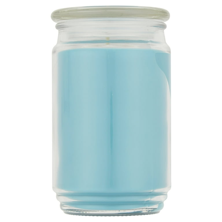 Mainstays Garden Rain Scented Candle, 20 oz Large Glass Jar, Rain