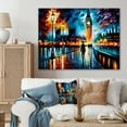 thumbnail image 2 of Designart Colorful City In London II Canvas Wall Art, 2 of 5