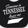 thumbnail image 4 of Inktastic Someone in Tennessee Loves Me Boys or Girls Baby Bib, 4 of 4