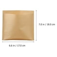 thumbnail image 4 of Paquete para hornear 100 Uds., Bolsas para envasar alimentos, bolsas desechables para sándwich de papel de cera Kraft, 4 of 5