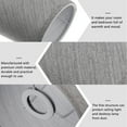 thumbnail image 3 of Zonhebin Cloth Lamp Shades Clip On Barrel Grey, 3 of 6