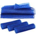 thumbnail image 1 of Miangastore 4 Pcs Mesh Exfoliating Nets African Mesh Sponge Bath Exfoliating Shower Washers Skin Smoothers for Daily Use, 1 of 8