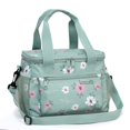 thumbnail image 1 of EXECO Boîte à Lunch Thermique Isolée Lavable Réutilisable Étanche 9L Durable avec 2 Compartiments pour Enfants d'Ge Préscolaire et Primaire, Fabriquée à Partir de Bouteilles Recyclées - Collection Fleurs, 1 of 8