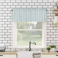 thumbnail image 4 of Blue Striped Kitchen Valances for Windows 54x18 Inch Kitchen Curtains Valances Rod Pocket Blue White Stripes Farmhouse Bathroom Window Valances for Window Treatment Decor, 4 of 6