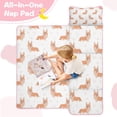 thumbnail image 4 of Cartoon Corgi Toddler Nap Mats for Kids Preschool,Sleeping Mat Bag or Kids,Toddler Sleeping Bag,Toddler Nap Mat or Daycare, 4 of 6