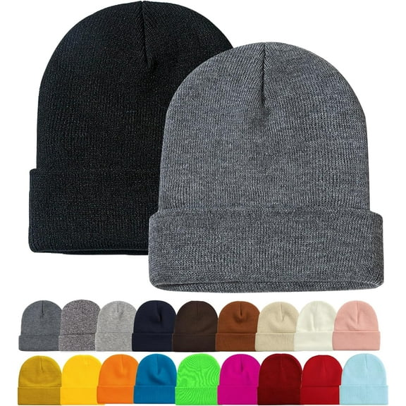 Beanie for Men Women Slouchy Beanie Hats Winter Knit Caps Soft Ski Hat Unisex