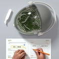 thumbnail image 3 of Caja de alimentación de plástico para niños, juguetes al aire libre, caja de alimentación de reptiles, jaula de hábitat de transparente para Colco Casa reptil, 3 of 8