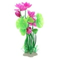 thumbnail image 4 of LEEYNEER Aquarium Artificial Lotus Floating Plant  Aquarium 1 Set, 4 of 8