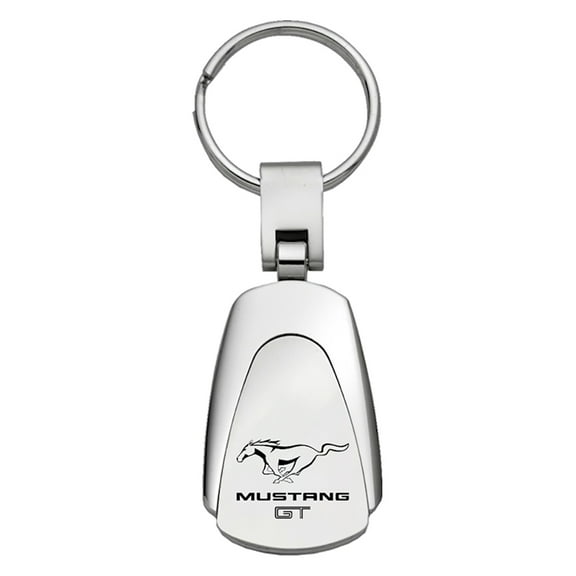 Ford Mustang GT Keychain & Keyring - Teardrop