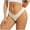 Beige, variant on Ashirexll Thongs for Women, Silk Underwear for Women Low Waist Solid Color Seamless No Show Stretch Thong Panties Black L