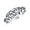 Silver, variant on Bling Jewelry Womens Best Friends Celtic Love Knots BFF Infinity Heart Promise Ring Sterling Silver