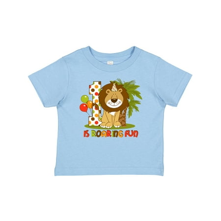 

Inktastic Cute Lion 1st Birthday Boys Baby T-Shirt