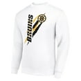 thumbnail image 2 of Men's Starter White Boston Bruins  Color Scratch Pullover Sweatshirt, 2 of 3
