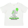 thumbnail image 3 of Inktastic I Support Mental Health Awareness Elephant and Balloon Boys or Girls Toddler T-Shirt, 3 of 5