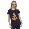 thumbnail image 2 of Netflix Womens Stranger Things Gingerbread Cotton T-Shirt, 2 of 3