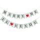 thumbnail image 1 of KAKOWELY 2 guirnaldas de papel para decoración de bodas, banderines para fiestas, decoración colgante, 1 of 4