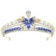 thumbnail image 1 of KAKOWELY Corona de perlas, diadema con diamantes de imitación para boda, corona de diamantes de imitación para novia, diadema con perlas para novia, 1 of 4