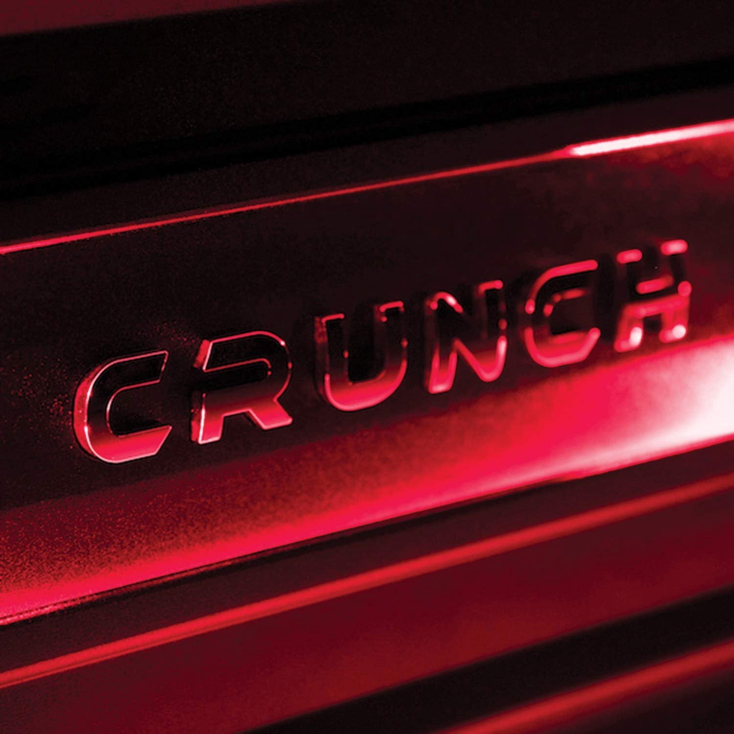 Crunch GP-2500.1 Low Noise Preamplifier Adult Vehicle Audio Amplifier, Black/Red, 6.1 lbs