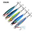 thumbnail image 3 of hejhncii Jig Lure 13g/30g/60g Hard Fast Sinking Jigging Baits Saltwater Fishing Lures, 3 of 9