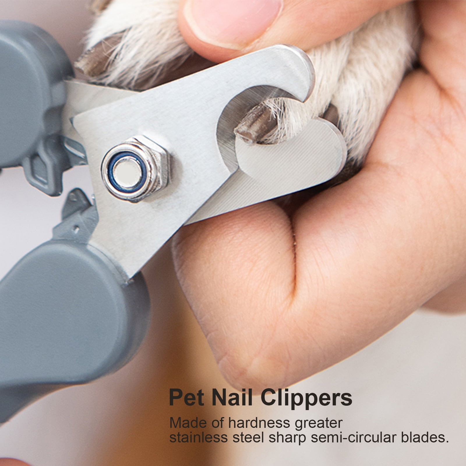 Pet Nail Clippers Professional Pet Trimmer Animal Claws Scissor for Dog Cat Guinea Pig Safety Cutting Nails Home Pet Grooming Tool