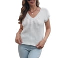 thumbnail image 4 of Camiseta sin mangas ANGGREK chaleco de punto informal para mujeres, 4 of 6