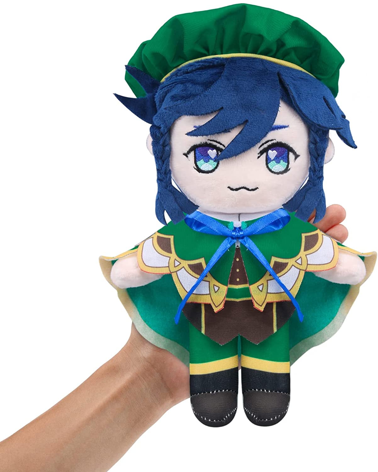 Anime Plush Toy Doll Kaeya Diluc Venti Zhongli Tartaglia Plushie Stuffed Figure for Kids Girls Anime Fans 10inches (Venti) Anime Plush Toy Doll Kaeya Diluc Venti Zhongli Tartaglia Plushie Stuffed Figure for Kids Girls Anime Fans 10inches (Venti)