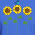 thumbnail image 3 of CafePress - Sunflower Garden Bird T Shirt - Men's Classic Graphic Cotton T-Shirt, 3 of 4