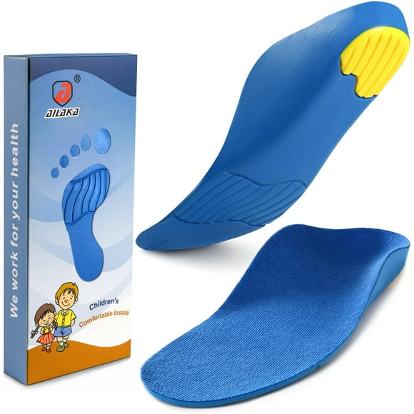 Plantillas para zapatos Ailaka Kids, con amortiguación ortopédica, soporte para arco