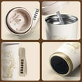 thumbnail image 5 of Insulated Coffee Tumbler 500ml,Travel Coffee Mug,316 Stainless Steel Dual Drink Openings Leakproof Lid Reusable Insulated Coffee Mug Hot and Cold Ideal Travel Mug for Coffee Lover Daily, 5 of 9