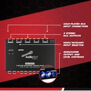 Audiopipe EQ-709X 7 Band-9V Line Driver Graphic Equalizer