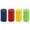 Red+Dark Blue+Yellow+Green, variant on PP Mason Jar Lids Regular Mouth Mason Canning Ball Jars Top Lids Food Storage 24 Pack Assorted Color