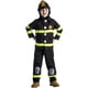 thumbnail image 1 of Disfraz de bombero de Dress-Up-America para niños con casco, 1 of 7
