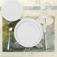 thumbnail image 3 of Ambesonne Hummingbirds Place Mats Set of 4, Fantasy Leaves Birds, Standard Size, Multicolor, 3 of 6
