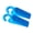 Blue, variant on Fridja Door Stopper Heavy Duty Wedge Rubber Slip Resistant Door Stop With Holders