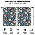 thumbnail image 2 of Blackout Kids Curtains,Pioneer Flower Childrens Insulated Curtains Set Of 2,Bedroom Essentials,Toddler Room Decor 42x54in(106x137cm), 2 of 4