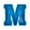 M, variant on JeashCHAT Alphabet Cake Baking Mould English Letter Silicone Mold 3D Alphabet Letter